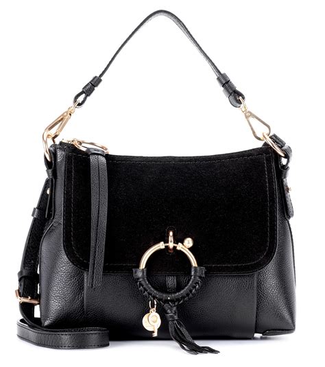 chloe black suede handbag|chloe bag prices.